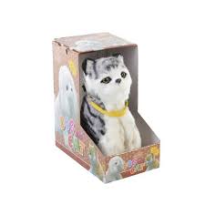 Kutulu Pilli Hareketli Sesli Gercek Gibi Kedi Pelus Oyuncaklar Online Bazaar Oyuncagin Online Adresi