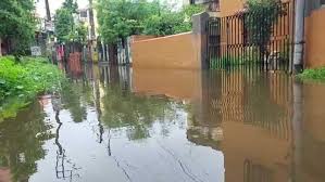 water logging | Water logging situation in many areas of Hooghly district  after heavy rain dgtld - Anandabazar