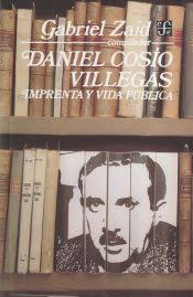 DANIEL COSIO VILLEGAS. IMPRENTA
