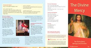 The three most popular prayers to the divine mercy include: Divine Mercy Leaflet By Catholic Truth Society Issuu