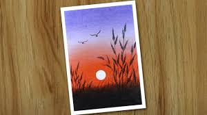 Shop soft pastels, oil pastels, pastel pencils, & more. Sunset Scenery Painting For Beginners Oil Pastel Drawing For Beginners Oil Pastel Drawings For Beginners Drawing For Beginners Oil Pastel Drawing