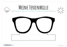 Mit einem schmalen gesicht steht man bei der suche nach einer passenden brille meist vor einer großen. Brillen Bastel Vorlage Lowenzahn Vr Brille Zum Selberbasteln Zdftivi Etd Ce4
