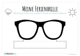 Oder ihr malt die bastelvorlage in eurer lieblingsfarbe aus und fertig ist eure fledermaus. Brillen Bastel Vorlage Lowenzahn Vr Brille Zum Selberbasteln Zdftivi Etd Ce4