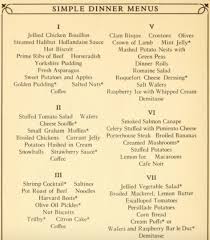 Today i am sharing 12 dinner party menu ideas that break down what to serve including cocktails, appetizers, entrees. 6 Simple Dinner Menus 1922 Convivial Supper