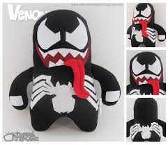 Venom By Channelchangers On Deviantart Geek Toys Felt Dolls Felt Toys