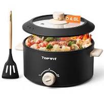 Amazon.com: TOPWIT Hot Pot Electric, 4L Electric Pot with ...