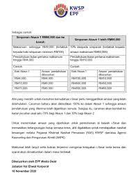 Saya sudah minta mereka perhalusi cadangan (pengeluaran akaun 1) selepas mendengar keluhan dan rintihan rakyat malaysia selepas kita umumkan dalam. Syarat Dan Cara Pengeluaran Kwsp Akaun 1 I Sinar