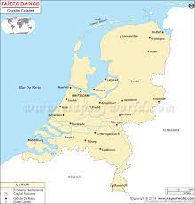 ¿cuál es la diferencia entre holanda y los países bajos? Cidades Em Holanda Mapa Dos Paises Baixos Cidades