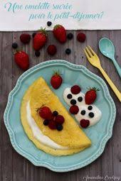Une Omelette Sucree Pour Le Petit Dejeuner Sans Sucre Ajoute