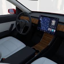 Tesla Model Y Rwd Red With Interior And Chassis In 2020 Tesla Interior Tesla Model Tesla