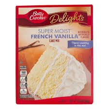 Turn mixer to high and beat an additional three minutes, scraping now and then. Buy Betty Crocker Super Moist French Vanilla Cake Mix 432g Online Lulu Hypermarket Qatar