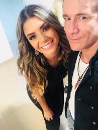 Con Ferr Carrillo hoy en Calle 7