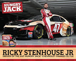 It took ricky stenhouse jr. The Ricky Stenhouse Jr Hungry Jack Hero Card Nascar