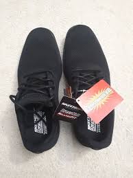 Skechers Men S Walson Dolen Oxford Dress Knit Black Size Us 8 Extra Wide Fit Casual Shoes Skechers Relaxed Fit Oxford Dress