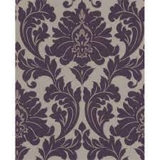 Wallpaper Poise G B 52cm 10m Majestic 30 434 Damask Wallpaper Grey Damask Wallpaper Black And White Wallpaper