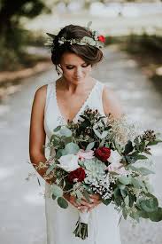 Each arrangement paired dahlias, succulents, scabiosa, clematis, and. Pin On Wedding Inspiration