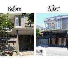 Lemari buku serbaguna full plafond adanya lemari serbaguna dapat membantu tatanan rumah anda jadi lebih rapi. Ide Renovasi Rumah 2 Lantai Bergaya Skandinavia Luas Tanahnya 91m