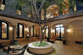 The exterior styling reflects america's southwestern, central american, and andalusian influences. Spanish Style House Plans With Courtyard Simple 27 Spanish Style Homes With Courtyards Spanish Coloni Courtyard House Plans Spanish Style Homes Spanish House