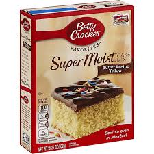 The top 20 ideas about betty crocker yellow cake mix. Betty Crocker Super Moist Cake Mix Butter Recipe Yellow Cake Cupcake Mix The Markets