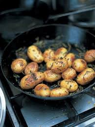 Baked New Potatoes Vegetables Recipes Jamie Oliver Recipes Recipe Vegetarian Recipes Food Healthy Recipes