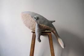 Big Whale Stuffed Animal Lt 0 Gt Plush Toy Lt 0 Gt Cotton Jersey Cotton Faux Fur Whale Stuffed Animal Big Whale Animal Plush Toys