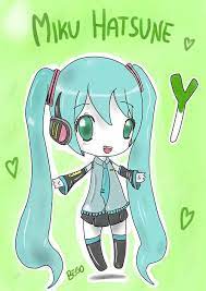 Miku S Favorite Food Miku Chibi Miku Hatsune Vocaloid
