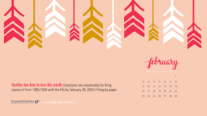 3d, nature, holidays one of the most relaxing animated screensavers with 3d particles flying in dark space. February 2020 Calendar Desktop 5334x3000 Wallpaper Teahub Io