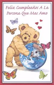 Birthday Greetings In Spanish Images Spanish Greeting Card Happy Birthday To The One I Love Estudioazul Birthdayadult Spanish Greeting Cards Spanish Greetings Happy Birthday