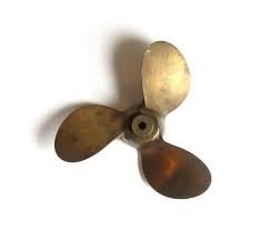 Vintage Brass Boat Propeller Vintage Brass Vintage Boat Propellers