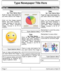 These newspaper ad templates have been crafted to help the budding news writer in you to place the ad according to various styles and formats. Klauuuudia Newspaper Template Doc
