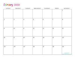 Both sunday start, monday start calendars in. Custom Editable 2020 Free Printable Calendars Sarah Titus From Homeless To 8 Figures