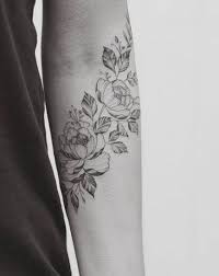 Black And White Womens Flower Sleeve Tattoo Tattoo For Women Arm Small Ink 15 Ideas Tattoos For Women Flowers Sleeve Tattoos For Women Sleeve Tattoos