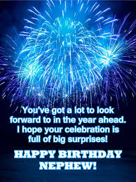 Happy Birthday Nephew Messages Birthday Wishes And Messages By Davia It's time to wish your nephew a happy birthday and give some chocolates and cakes to your friends on the streets and celebrate their birthday. happy birthday nephew messages