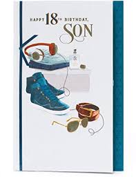 This is one of the best 18th birthday gifts because it becomes so meaningful to the recipient. Amazon Com Son 18th Birthday Card Birthday Card For Son S 18th 18th Bithday Card Son Son Birthday Card With Heartfelt Message Gift Card For Him Birthday Gifts For Son Office Products