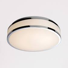 3 x 40w lamp holder: Blane Flush Led Bathroom Ceiling Light Ip44 Lampsy