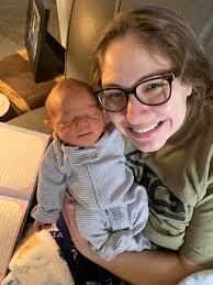 We are so happy for Ashley and Hunter Roberts! Baby Fisher is adorable!