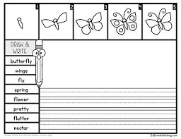 free directed drawing worksheets kindergarten mom