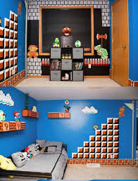 Mario Bros Bedroom Ideas Mario Room Nintendo Room Nintendo Room Decor