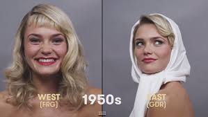 See A Woman Demonstrate 100 Years Of German Beauty Trends In 1 Minute German Beauty German Beauty Women Beauty