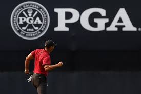 Pga tour pga championship open championship masters tournament golf, volvo logo, company, text png. Pga Championship 2018 Tiger Woods Didn T Win The Pga It Just Felt Like He Did Golf News And Tour Information Golf Digest