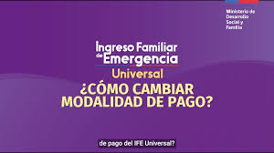 A partir del jueves 8 comenzarán las inscripciones para el ife universal correspondiente a julio. Ministerio De Desarrollo Social Y Familia Como Cambiar Forma De Pago Ife Universal Facebook