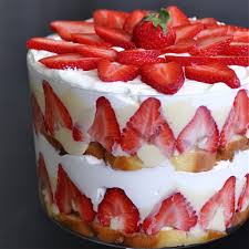 Strawberry Trifle Deliciously Declassified Strawberry Recipes Trifle Recipe Strawberry Trifle