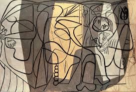 Pablo Picasso Artiste Et La Sienne Modele Pablo Picasso Art Picasso Tableau Peinture Abstrait