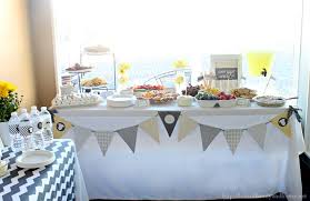 Yellow and white baby shower theme. Baby Showers Archives Love Of Family Home