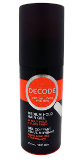 He's played around with it even though he's not a 'gel type of guy'. Buy Decode Medium Hold Hair Gel At Well Ca Free Shipping 35 In Canada