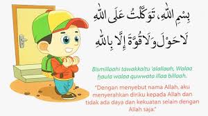 Doa Hendak Keluar Rumah 1 Doa Kartun Pendidikan