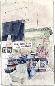 Pin By Susan Allran On Mixed Media Art Moleskine Art Sketchbook Inspiration