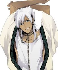 Dark skin anime characters and other goodies. Arms Up Bad Id Chain Chains Character Request Dark Skin Earrings Jewelry Magi The Labyrinth Of Magic Male Ryu Anime Egyptian Anime Drawings Boy Dark Anime Guys