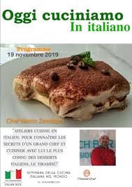 La cuisine italienne est certainement l'une des plus répandues et appréciées dans le monde. Ateliers Cuisine En Italien Pour Feter La Semaine De La Gastronomie Italienne Dans Le Monde Lycee Franco Hellenique Eugene Delacroix Ellhnogallikh Sxolh Ag Paraskeyhs Eygenios Ntelakroya
