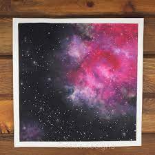 Have you ever wondered what color pink and purple make when combined? Watercolor Galaxy Watercolor Galaxy Galaxy Painting Space Painting Galaxy